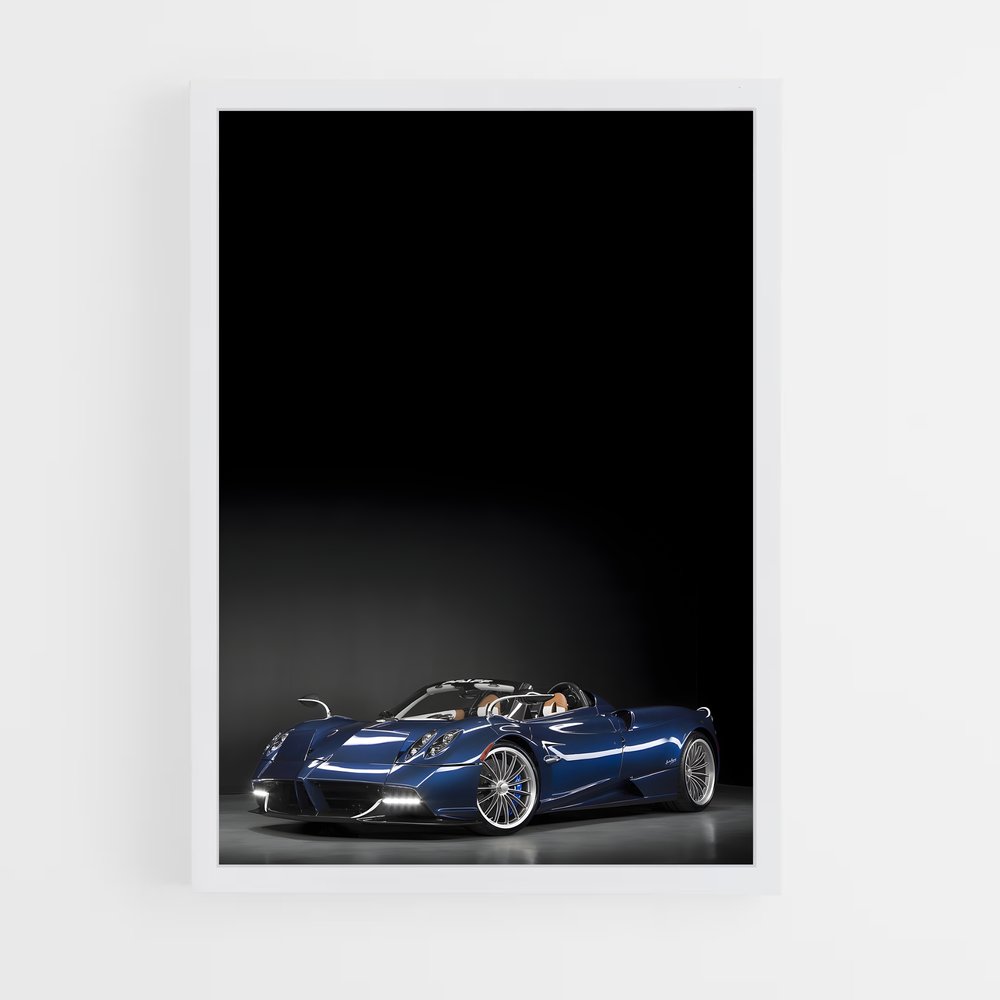 Poster Huayra Dream – affiche Pagani (vue 3)